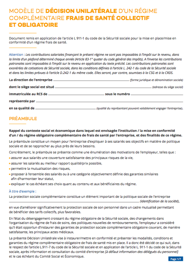 modele accord referendaire prevoyance 2