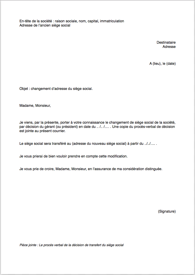 Lettre Demande De Changement De Numéro De Téléphone Banque