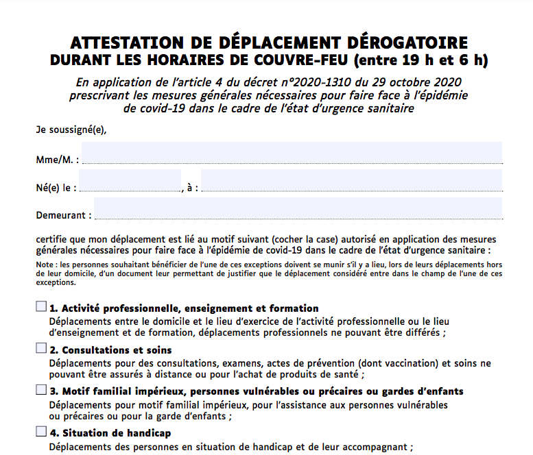 Modèle Attestation De Non-emploi De Travailleurs étrangers Word